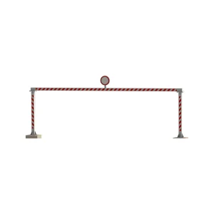 portique hauteur limitée fixe